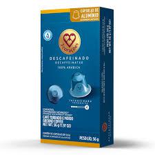 CAPSULA CAFE 3 CORACOES 5,6G DESCAFEINAD