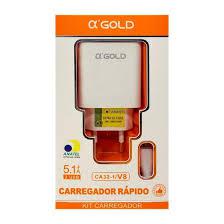 CARREGADOR GOLD 5.1A V8
