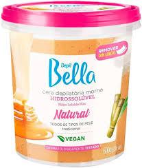 CERA DEP DEPILBELLA 600G NATURAL HIDROSO
