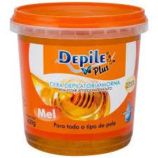 CERA DEPILE PLUS 600G MEL