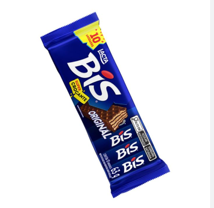 CHOCOLATE BIS LACTA 63G LEITE