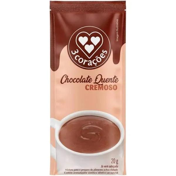 CHOCOLATE QUENTE 3 CORACOES 20G SCH