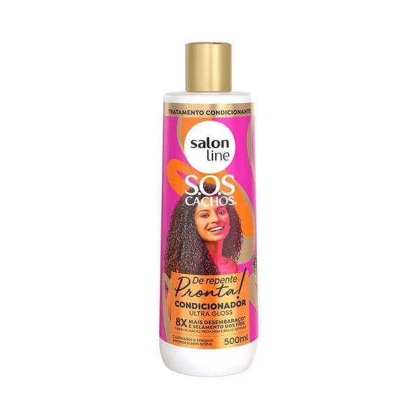 CONDICIONADOR SALON LINE 500ML ULTRA GLO