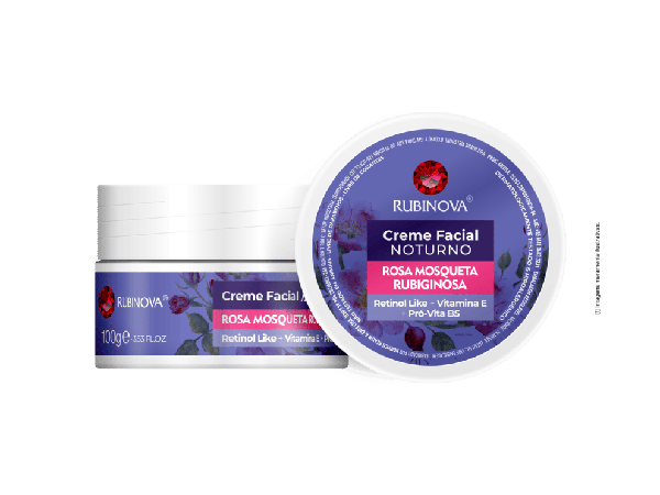 CREME FACIAL RUBINOVA 100GR NOTURNO