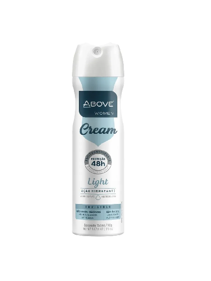 DESODORANTE ABOVE 150ML CREAM LIGHT 72H