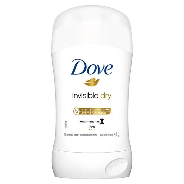 DESODORANTE CR DOVE 45G STICK INVISIBLE