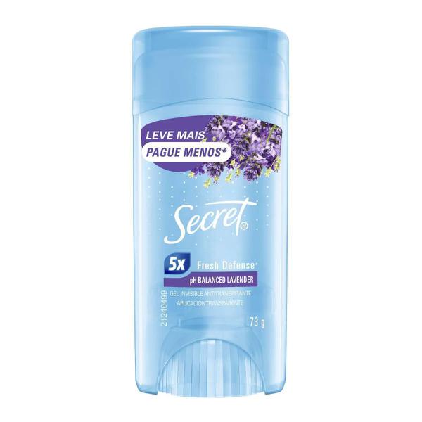 DESODORANTE STICK SECRET 73G GEL LAVANDE