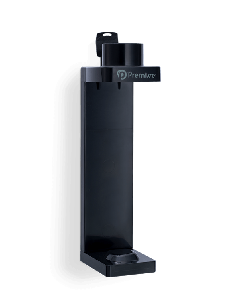 DISPENSER PARA FRASCOS DE BANHO PRETO