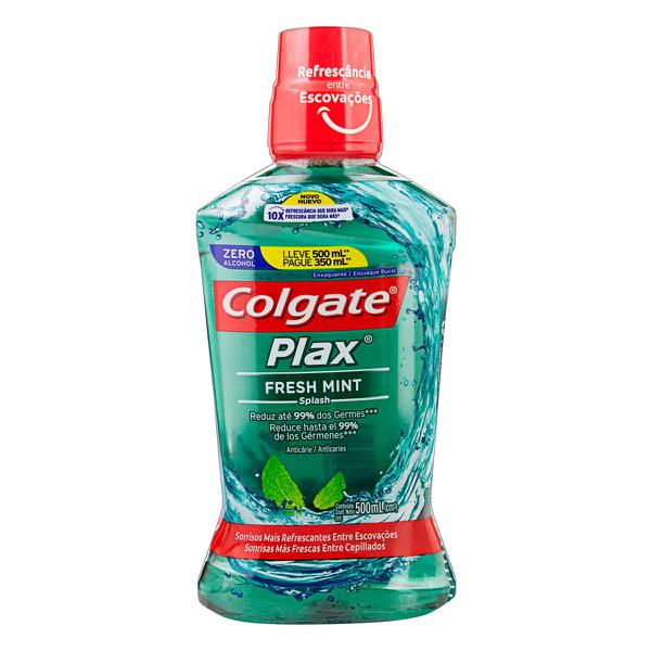 ENX BUCAL COLGATE PLAX 500ML FRESH MINT