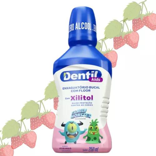 ENXAGUANTE BUCAL DENTIL 250ML KIDS MORAN