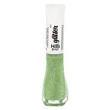 ESMALTE HITS 8ML GLITTER DIAMANTE VERDE
