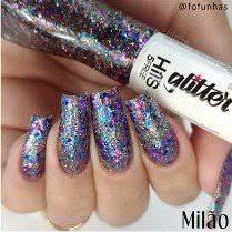 ESMALTE HITS 8ML GLITTER MILAO