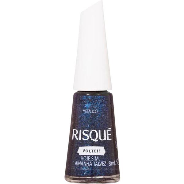 ESMALTE RISQUE MET 8ML VOLTEI HJ SIM