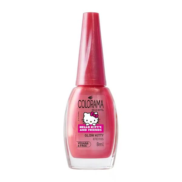 ESMALTE COLORAMA HELLO KITTY GLOW KITTY