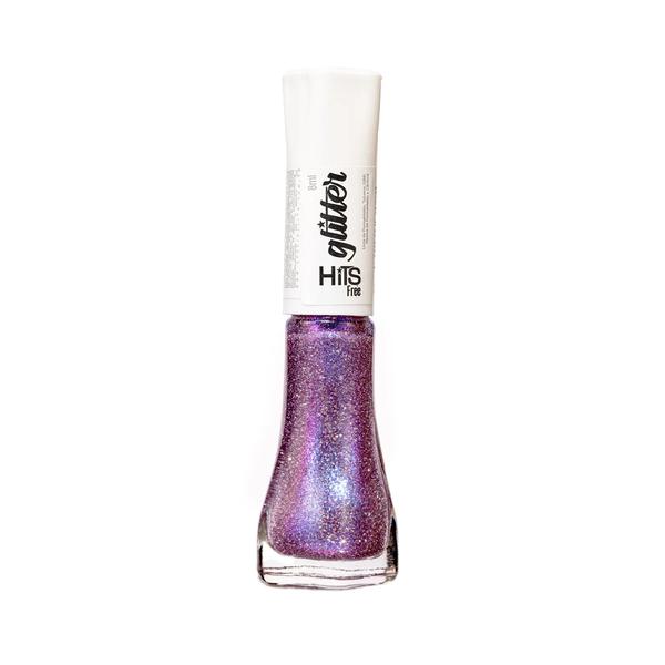 ESMALTE HITS GLITTER DIAMANTE VIOLETA
