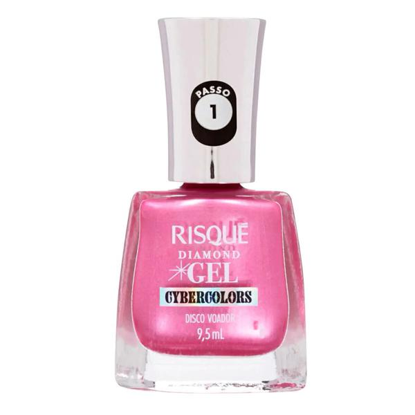 ESMALTE RISQUE DIAMOND GEL CYBERCOLORS D