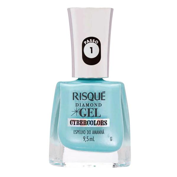ESMALTE RISQUE DIAMOND GEL CYBERCOLORS E