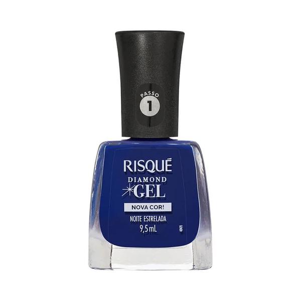 ESMALTE RISQUE DIAMOND GEL NOITE ESTRELA