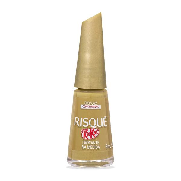 ESMALTE RISQUE KIT KAT CROCANTE NA MEDID