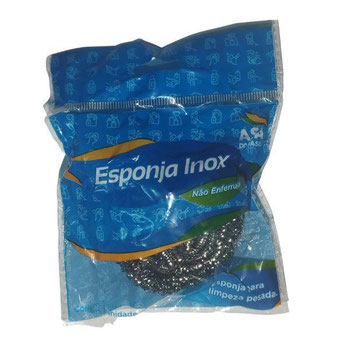 ESPONJA ASA DO BRASIL LIMPEZA ACO