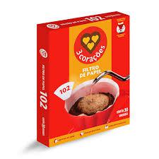 FILTRO PAPEL 3 CORACOES 102 30UN