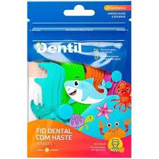 FIO DENTAL DENTIL KIDS 20UN COM HASTE BA
