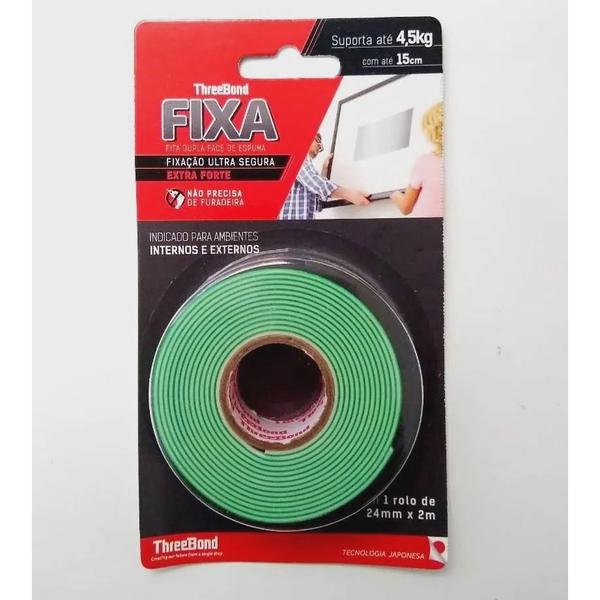 FITA DUPLA FACE THREE BOND 24MMX2M