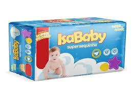 FRALDA ISABABY SUPER SEQUINHA HIPER M 70