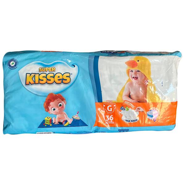 FRALDA SUPER KISSES 34FR MEGA G