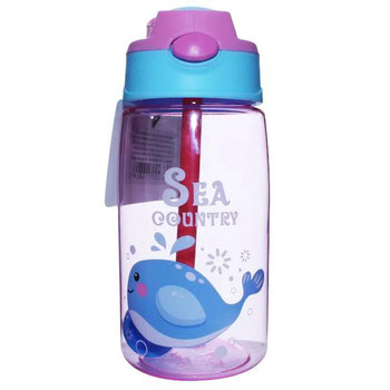 GARRAFA PLAST INF C/ALCA 480ML