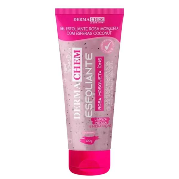 GEL ESFOLIANTE DERMACHEM 100G ROSA MOSQU