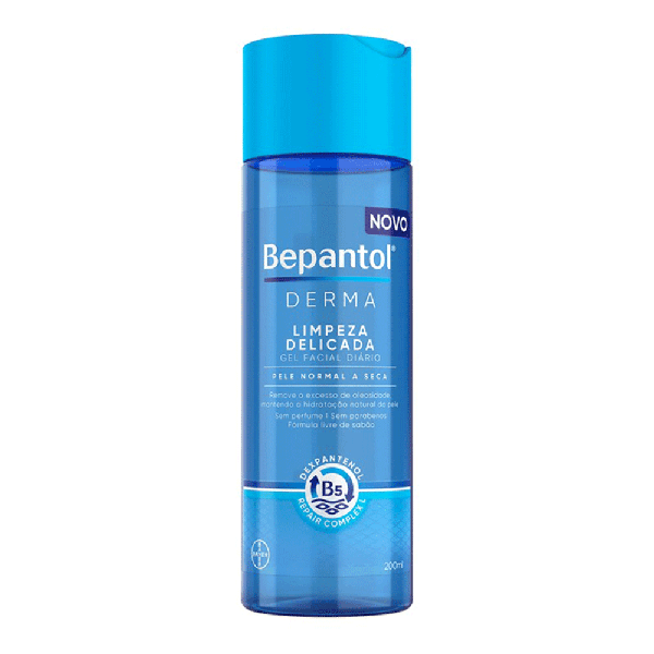 GEL LIMP FAC BEPANTOL 200ML DERMA DELICA
