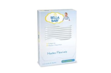 HASTES FLEXIVEIS BELLA BABY 150UN