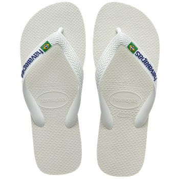 HAVAIANAS BRASIL LOGO 39/40 BRANCO