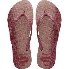 HAVAIANAS FEM SLIM GLOSS 41/42 ROXO