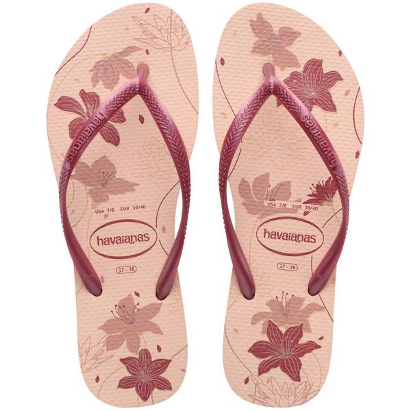 HAVAIANAS FEM SLIM ORGANIC 41/42 ROSA DO