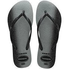 HAVAIANAS GLOSS SLIM 27/28 PRETO