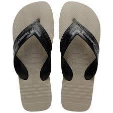 HAVAIANAS HYBRID BE 43/44 BEGE PRETO