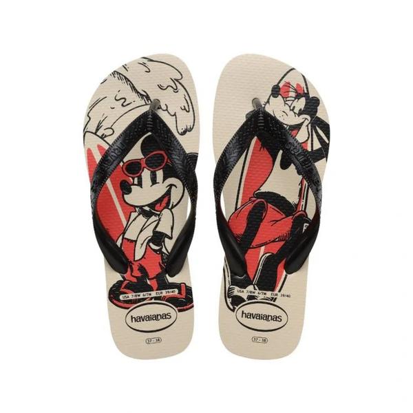 HAVAIANAS MASC TOP DISNEY 37/38 BEGE PAL