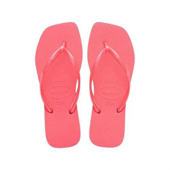HAVAIANAS SLIM FEM 37/38 SQUARE CORAL