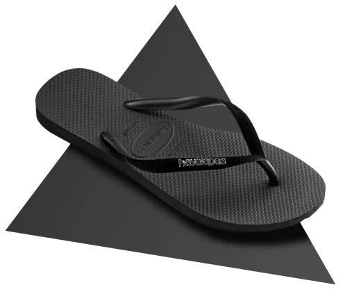 HAVAIANAS FEM SLIM GLITTER II 35/36 PRET