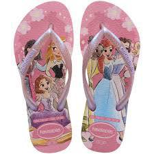HAVAIANAS SLIM KIDS PRINCESAS 35/36 ROSA