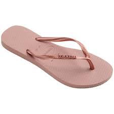HAVAIANAS SLIM LOGO MET 37/38 ROSA GOLD