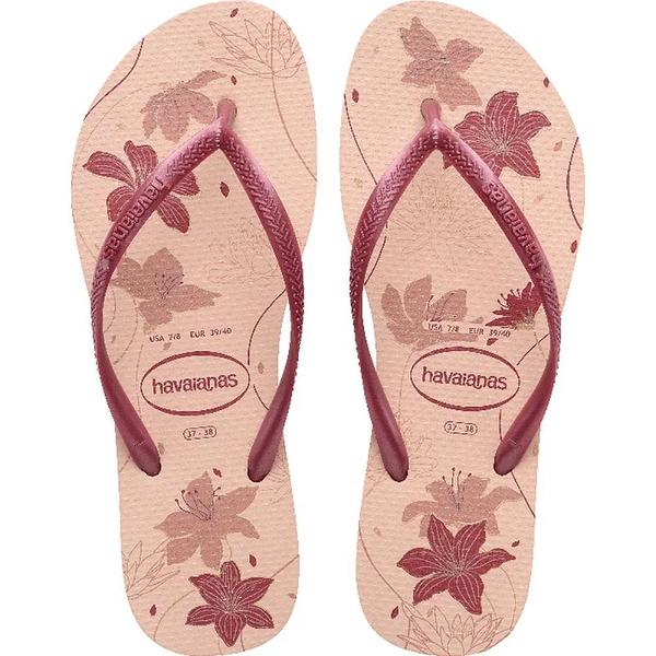 HAVAIANAS SLIM ORGANIC FEM 35/36 ROSA GO