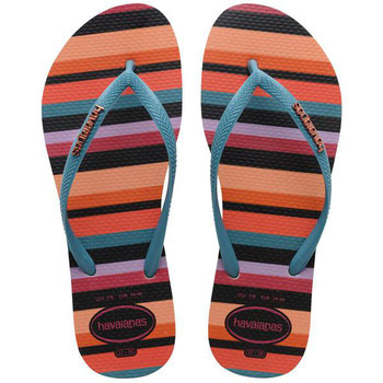 HAVAIANAS SLIM PATCHWOR 27/28 BEGE PALHA