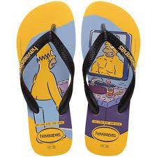 HAVAIANAS SIMPSONS TOP 43/44 POP AMARELO