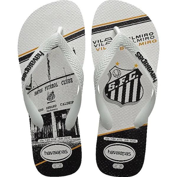 HAVAIANAS TOP TIMES 43/44 SANTOS BRANCO