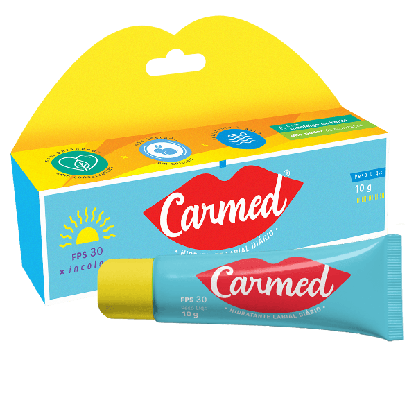 HIDRATANTE LABIAL CARMED 10G FPS 30 INCO