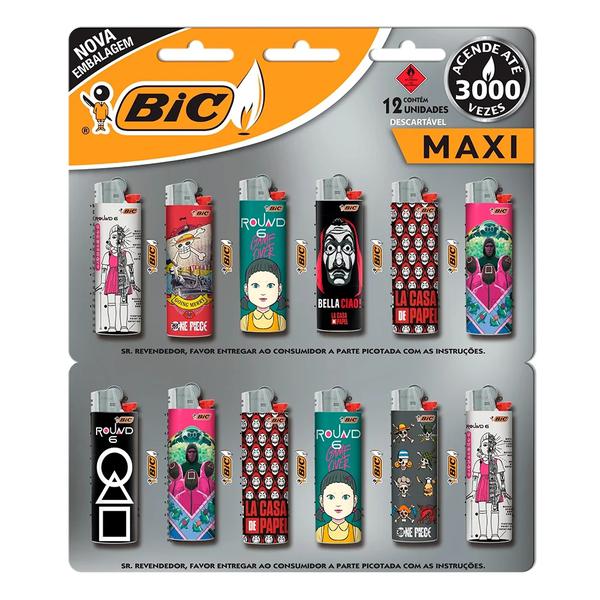 ISQUEIRO BIC NETFLIX BLISTER