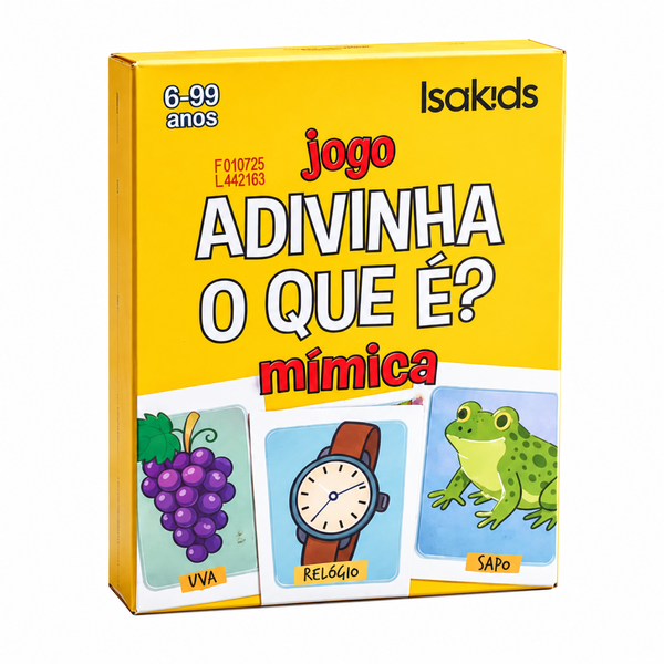 JOGO ADIVINHA O QUE E MIMICA ISAKIDS